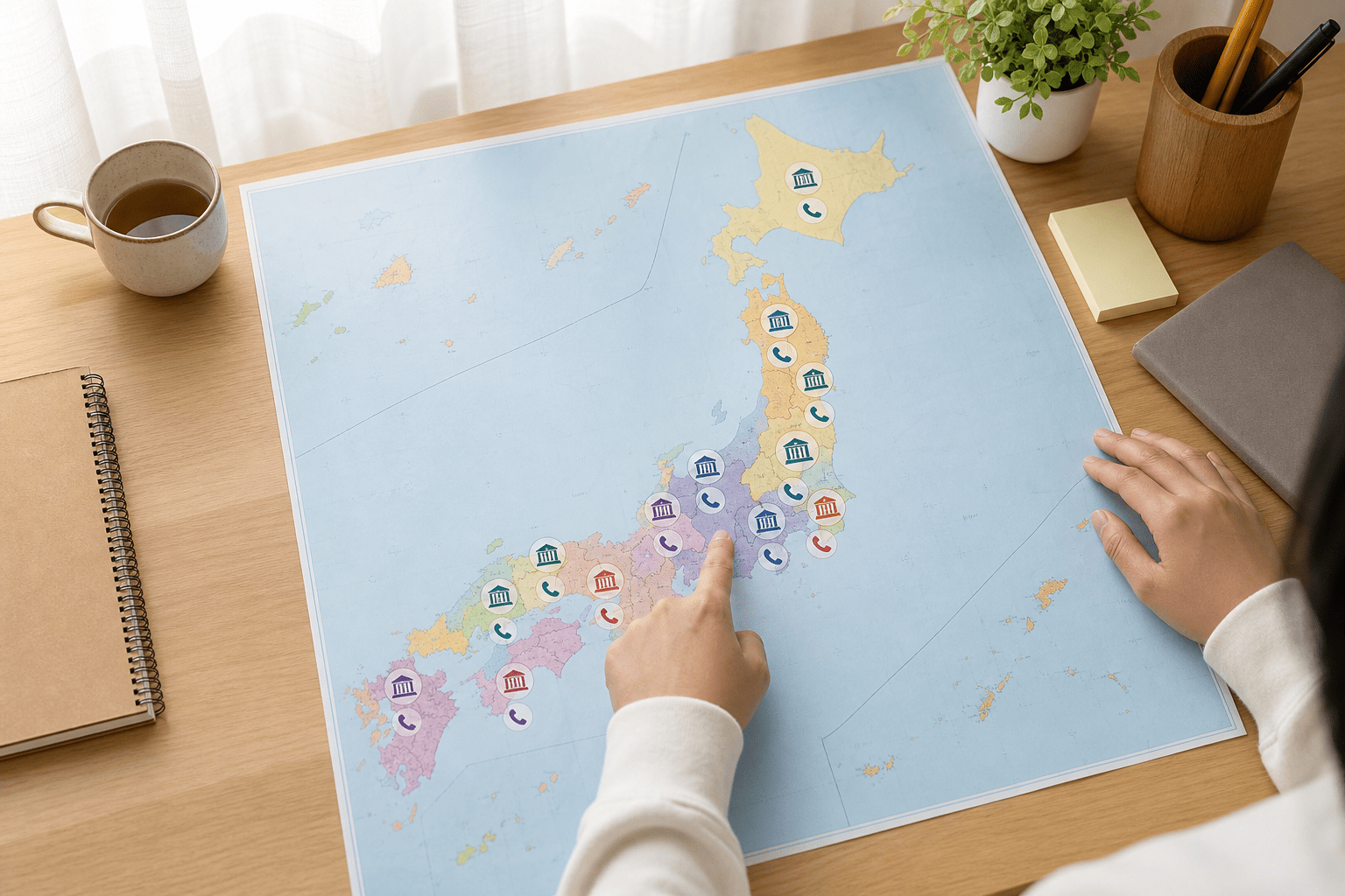 通報先と行政窓口の全国マップ：どこに何を相談するか